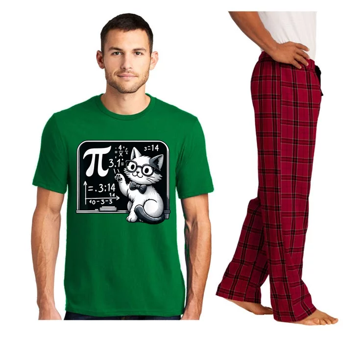 Pi Day Cat Pajama Set