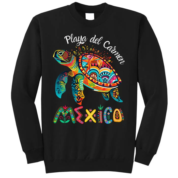 Playa Del Car Mexico Playa Souvenir Tall Sweatshirt