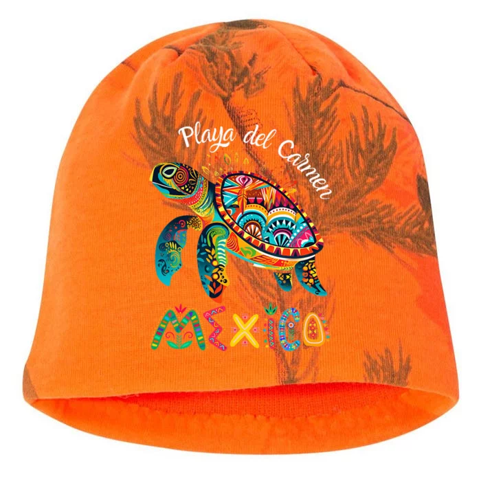 Playa Del Car Mexico Playa Souvenir Kati - Camo Knit Beanie