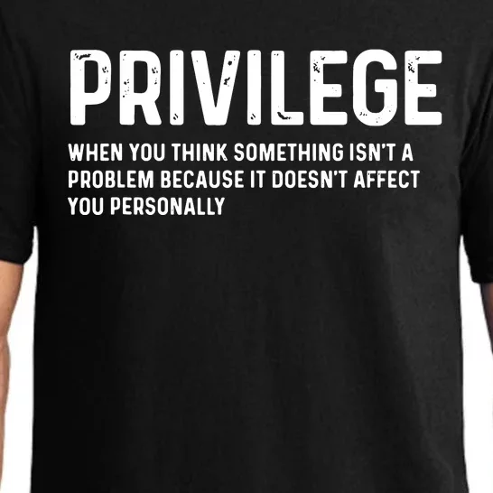 Privilege Definition Civil Rights Equality Pajama Set