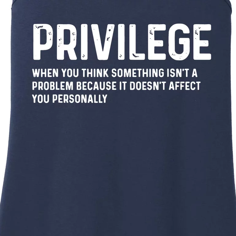 Privilege Definition Civil Rights Equality Ladies Essential Tank