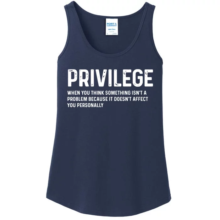 Privilege Definition Civil Rights Equality Ladies Essential Tank