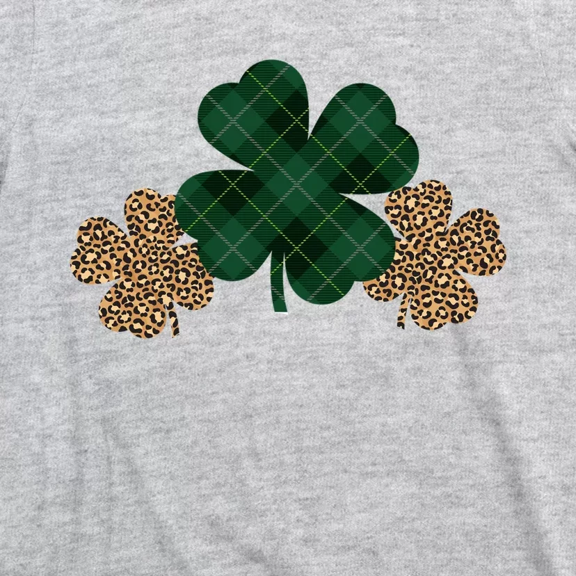 Patrick's Day Clover Blessed And Lucky T-Shirt