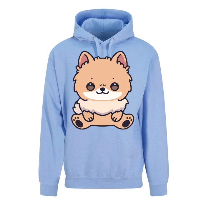 Pomeranian Dog Cute Owner Puppy Unisex Surf Hoodie