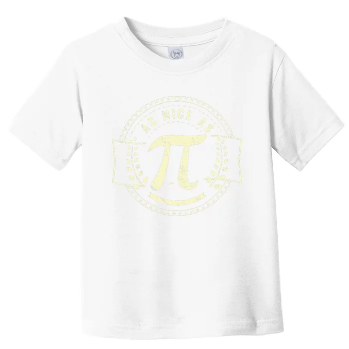 Pi Day Design for a Mathematician funny math teacher Toddler T-Shirt