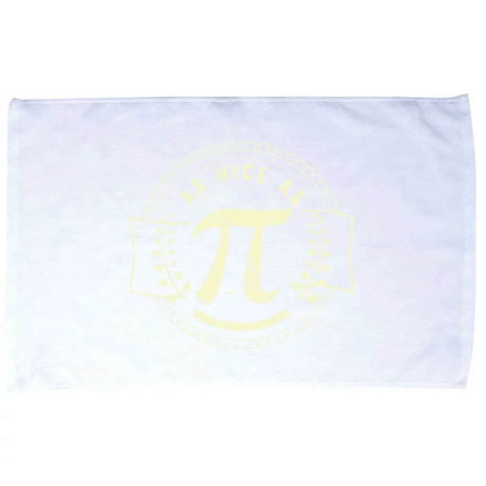 Pi Day Design for a Mathematician funny math teacher Microfiber Hand Towel