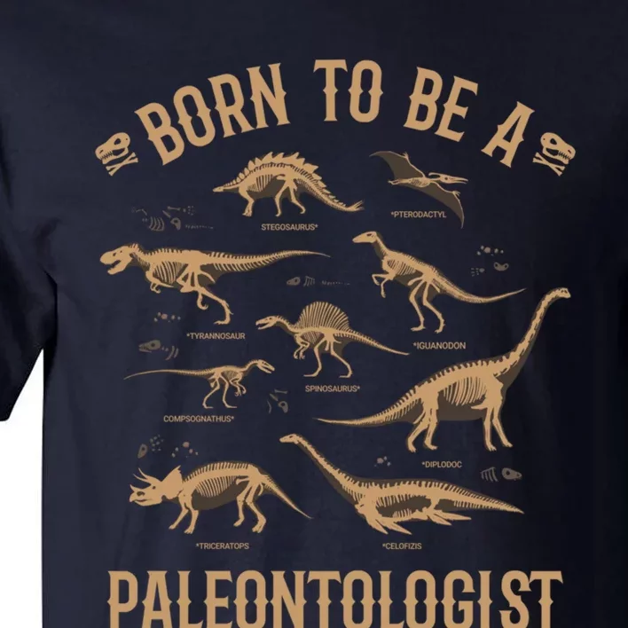 Paleontology Dino Dinosaurs Lover Paleontologist Gifts Tall T-Shirt