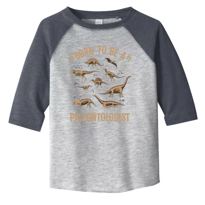 Paleontology Dino Dinosaurs Lover Paleontologist Gifts Toddler Fine Jersey T-Shirt