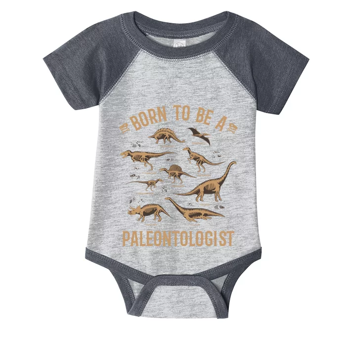 Paleontology Dino Dinosaurs Lover Paleontologist Gifts Infant Baby Jersey Bodysuit