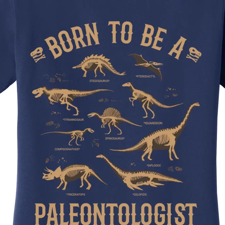 Paleontology Dino Dinosaurs Lover Paleontologist Gifts Women's T-Shirt