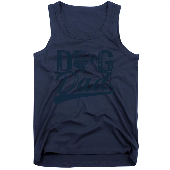 Pug Dog Dad Tank Top