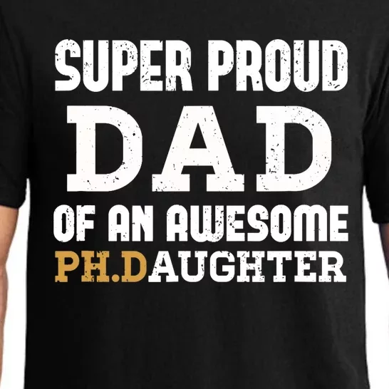 PhD Dad - Doctoral Dad Outfit Doctorate Graduate Dad Gift Pajama Set