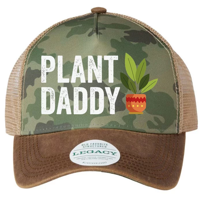 Plant Daddy Dad Plant Lover Legacy Tie Dye Trucker Hat