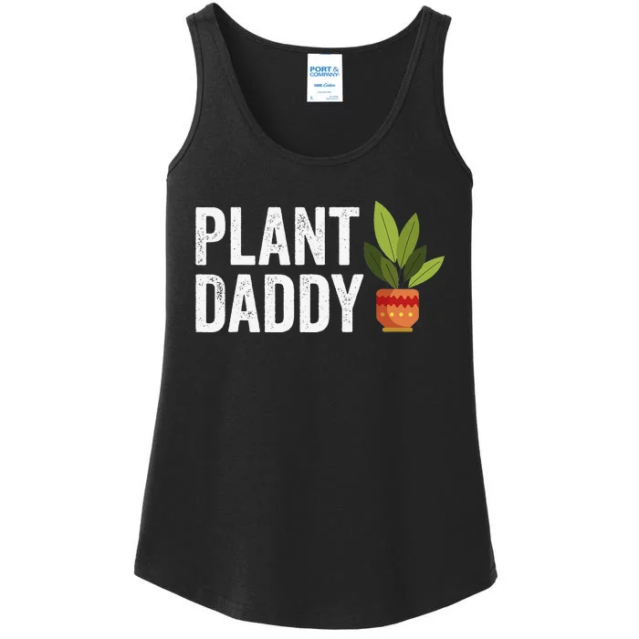 Plant Daddy Dad Plant Lover Ladies Essential Tank