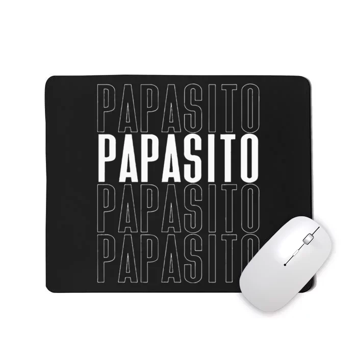 Papasito Dia de Los Padres thank you style typography Mousepad