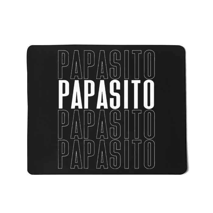 Papasito Dia de Los Padres thank you style typography Mousepad