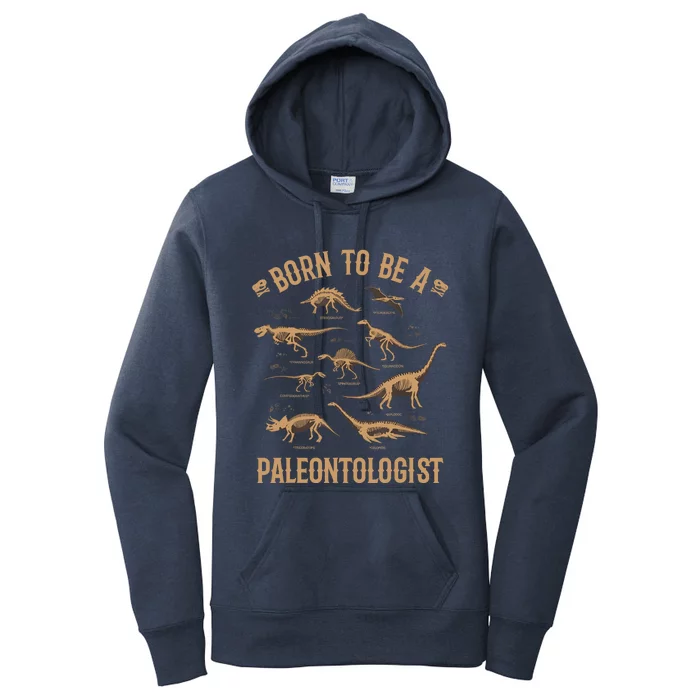 Paleontology Dino Dinosaurs Lover Paleontologist Gifts Women's Pullover Hoodie