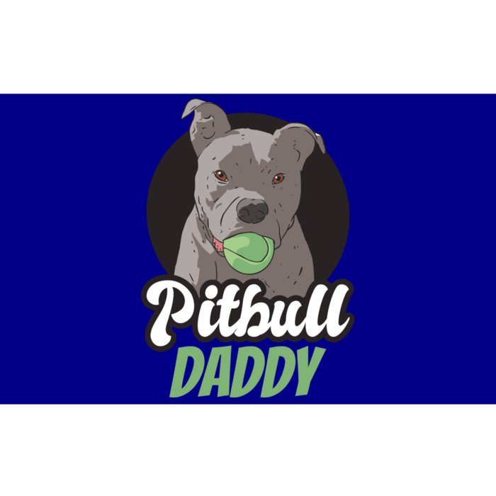 Pitbull Dog Dad For Fathersday Ll Father Gift Bumper Sticker