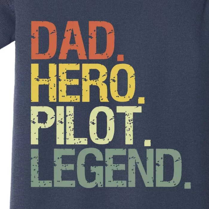 Pilot Dadpilot Dad Baby Bodysuit