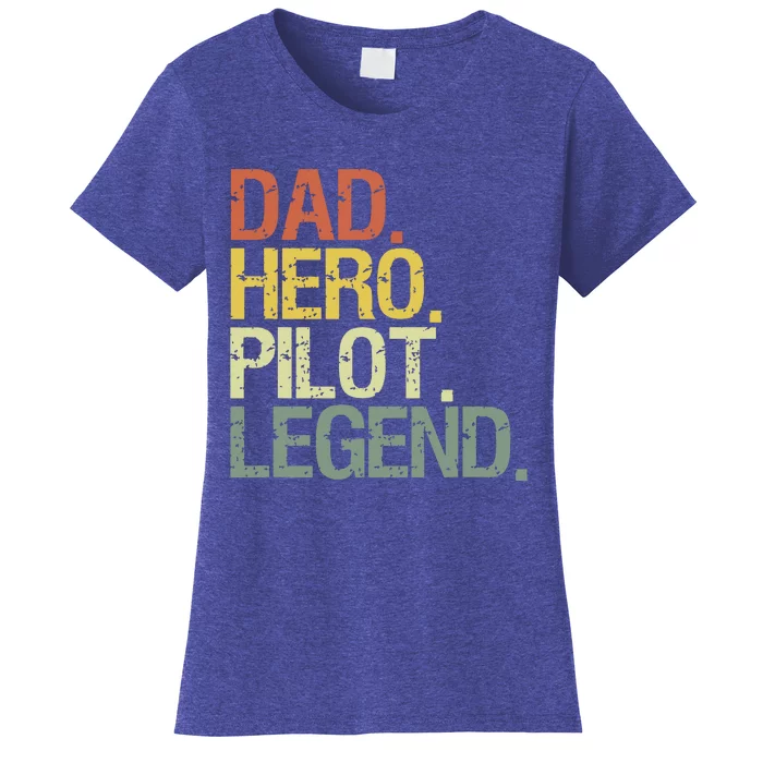 Pilot Dadpilot Dad Women's T-Shirt