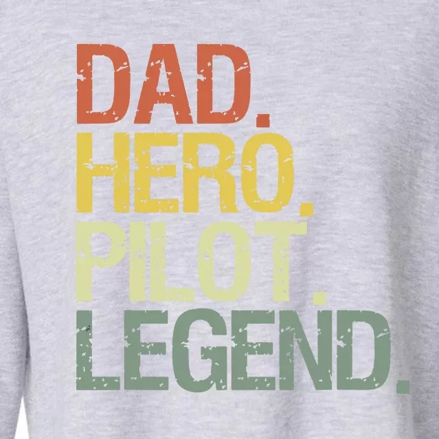 Pilot Dadpilot Dad Cropped Pullover Crew