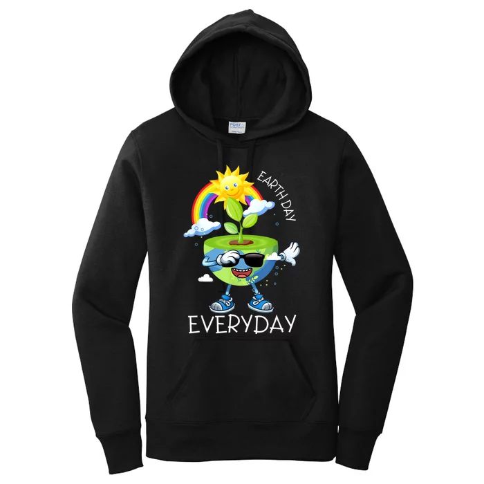 Planet Dabbing Earth Day Everyday Women's Pullover Hoodie