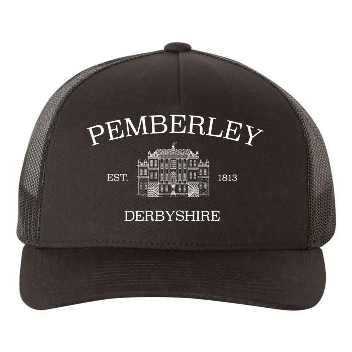 Pemberley Derbyshire Est.1813 Yupoong Adult 5-Panel Trucker Hat