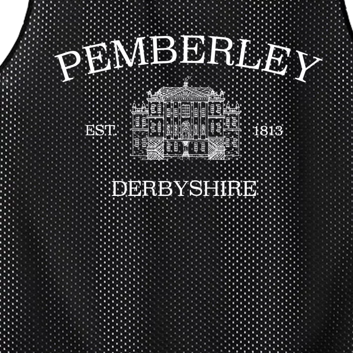 Pemberley Derbyshire Est.1813 Mesh Reversible Basketball Jersey Tank