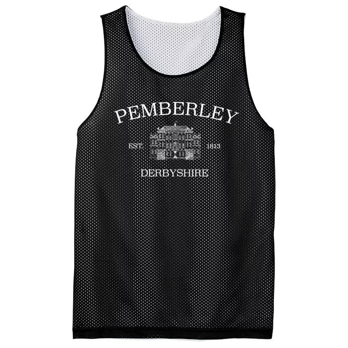 Pemberley Derbyshire Est.1813 Mesh Reversible Basketball Jersey Tank