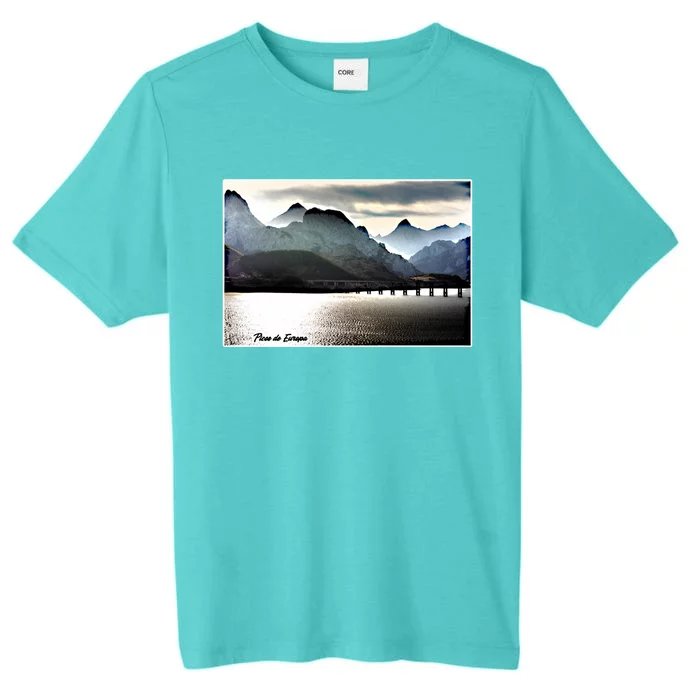 Picos De Europa Beautiful Earth Land And Sea Scapes Gift ChromaSoft Performance T-Shirt