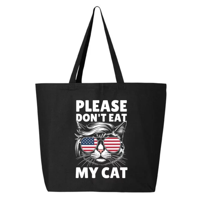 Please DonT Eat My Cat Funny Strange News Funny Sarcastic 25L Jumbo Tote