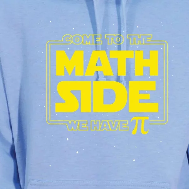 Pi Day Funny Come to the Math Side We Have Pi Unisex Surf Hoodie