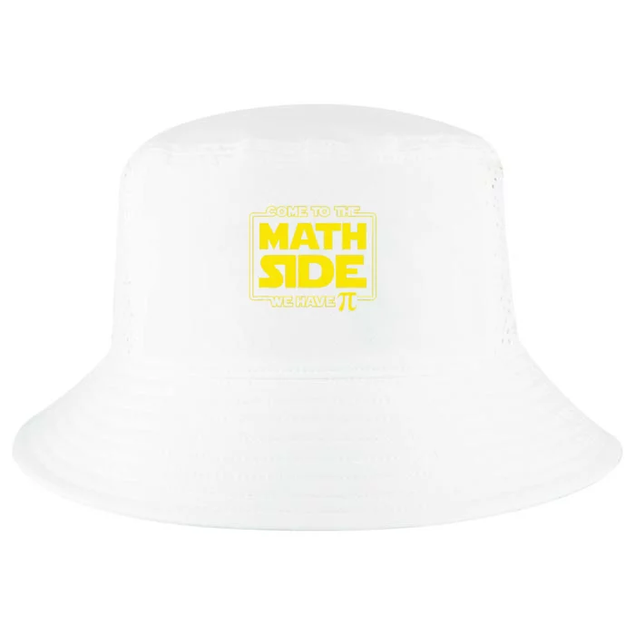 Pi Day Funny Come to the Math Side We Have Pi Cool Comfort Performance Bucket Hat