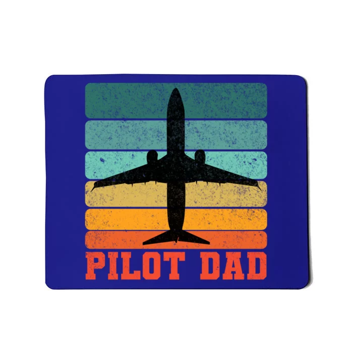 Pilot Dad Father Sunset Colour Plane Cute Gift Mousepad