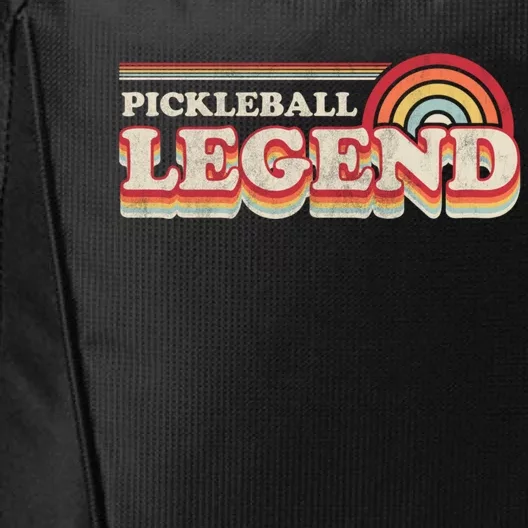 Pickleball Design Funny Pickleball Legend Cute Gift City Backpack