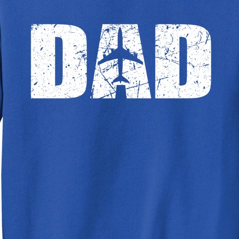 Pilot Dad Fathers Day Irplane And Aviation Lover Gift Tall Sweatshirt