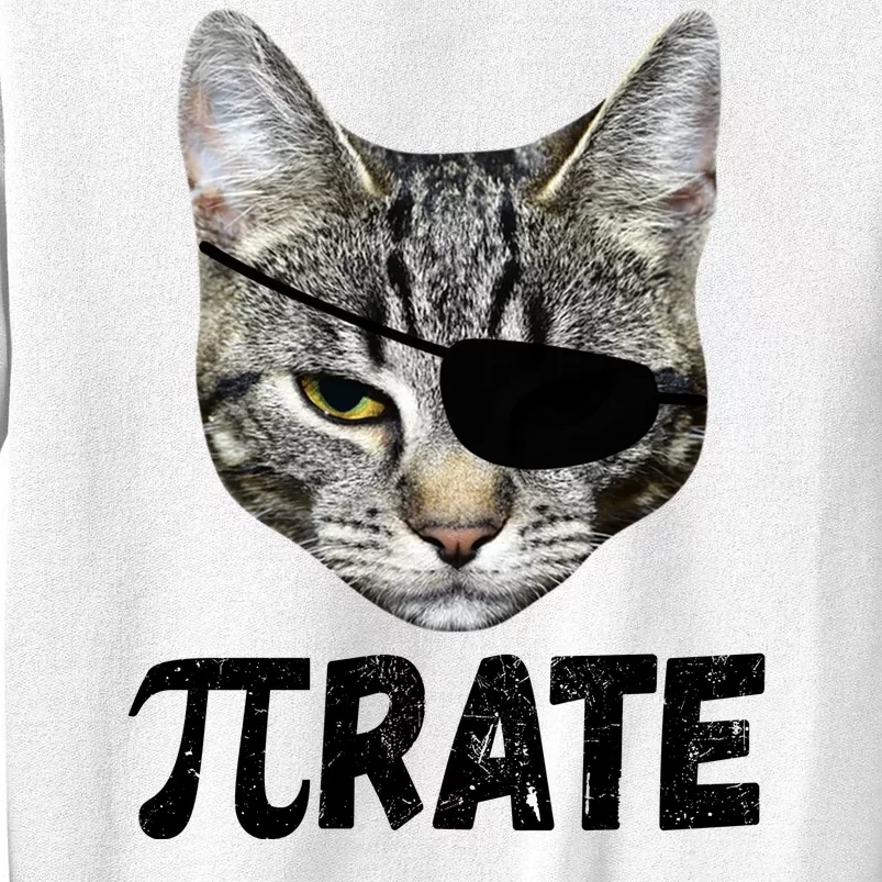 Pi Day Funny Cat Pirate Sweatshirt