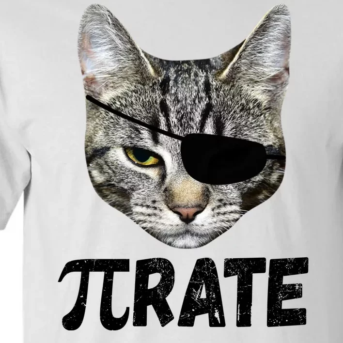 Pi Day Funny Cat Pirate Tall T-Shirt