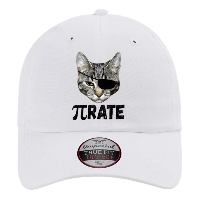 Pi Day Funny Cat Pirate The Original Performance Cap