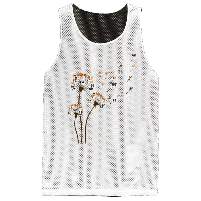 Papillon Dogs Flower Fly Dandelion Dog Mama Dog Lover Mesh Reversible Basketball Jersey Tank