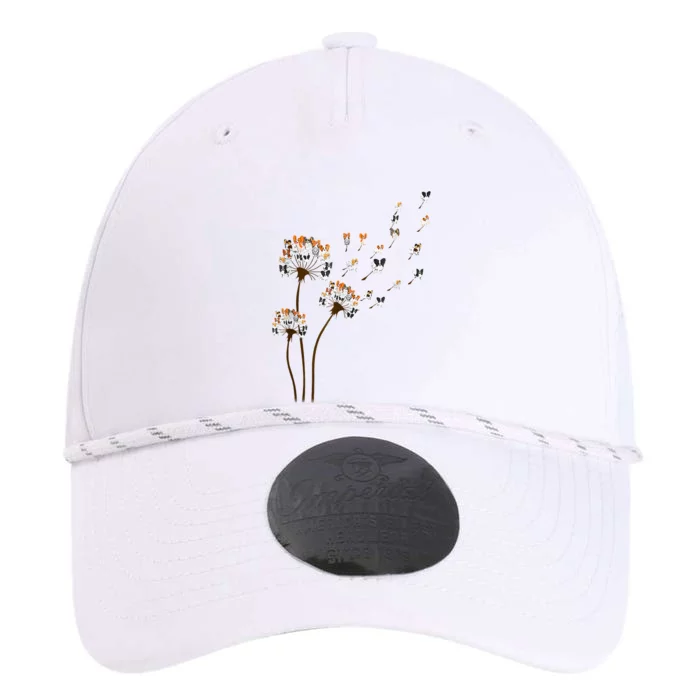 Papillon Dogs Flower Fly Dandelion Dog Mama Dog Lover Performance The Dyno Cap