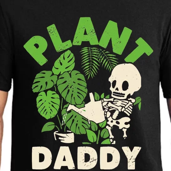 Plant Daddy Funny Gardening Houseplants Landscaping Gardener Pajama Set