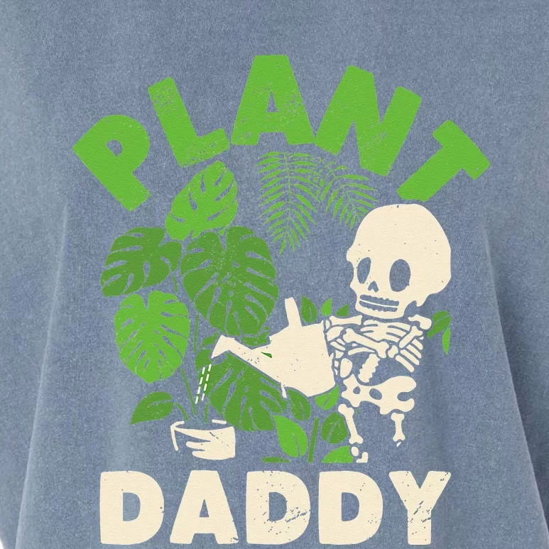 Plant Daddy Funny Gardening Houseplants Landscaping Gardener Garment-Dyed Women's Muscle Tee