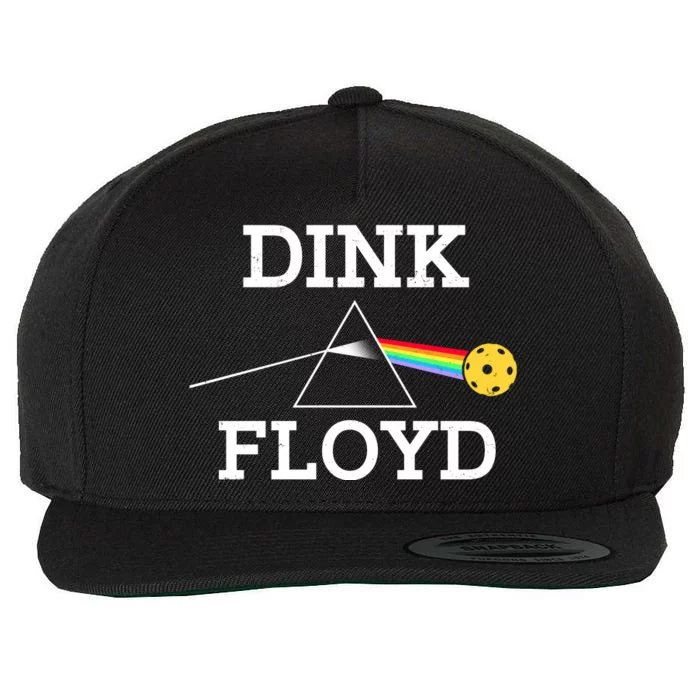 Pickleball Dink Floyd Wool Snapback Cap