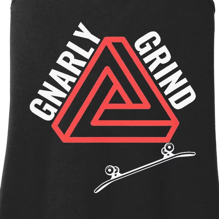 ProSkateboard Design for Athletes and Gnarly Grinders Ladies Essential Tank