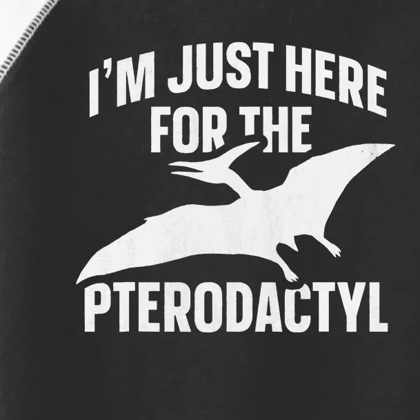 Pterodactyl Design for a Pterodactyl Toddler Toddler Fine Jersey T-Shirt