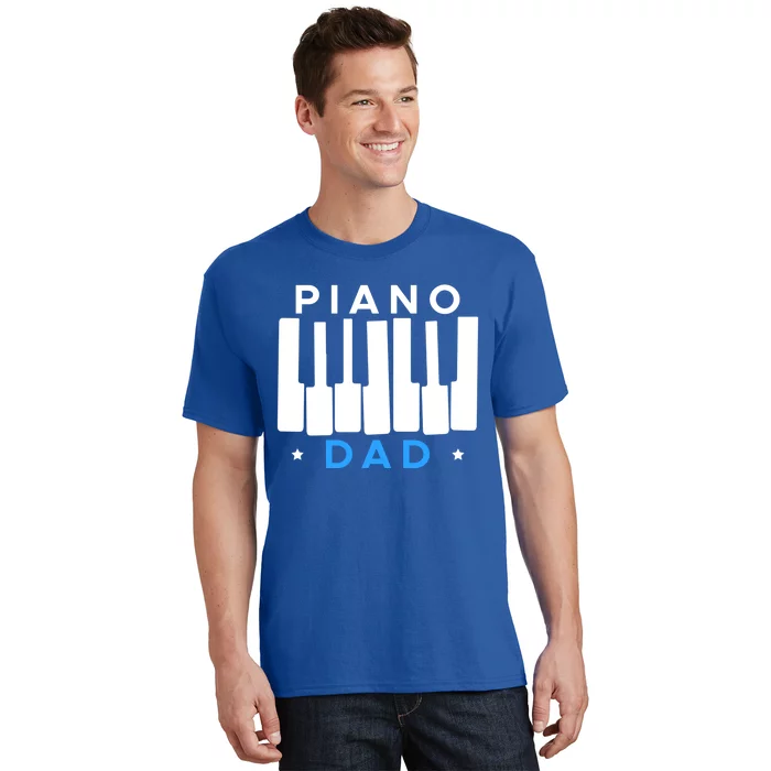 Piano Dad Father Piano Player Pianist Funny Gift T-Shirt