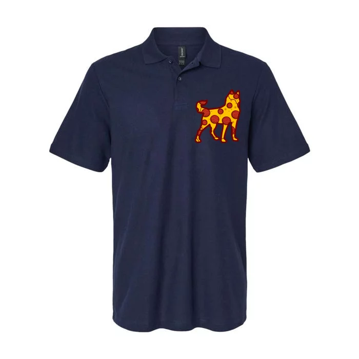 Pizza Dog Funny Pizza Siberian Husky Dog Premium Softstyle Adult Sport Polo