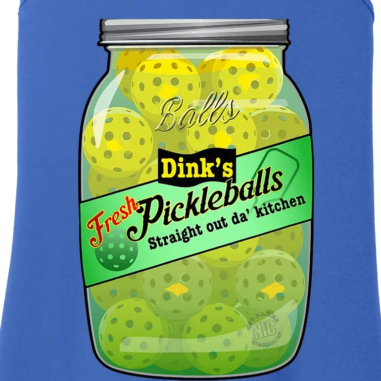 Pickleball Dink’S Fresh Pickleballs Ladies Essential Tank