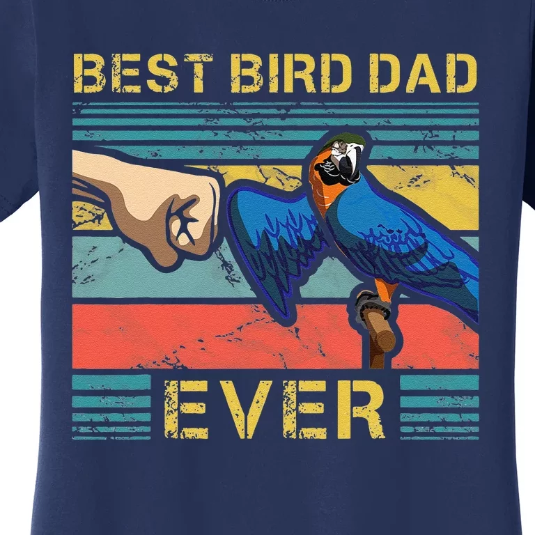 Parrot Dad Funny Parrot Enthusiast Birds Lover Father Women's T-Shirt